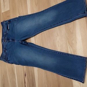 Old Navy Mid-Rise Kicker Boot Cut Jeans